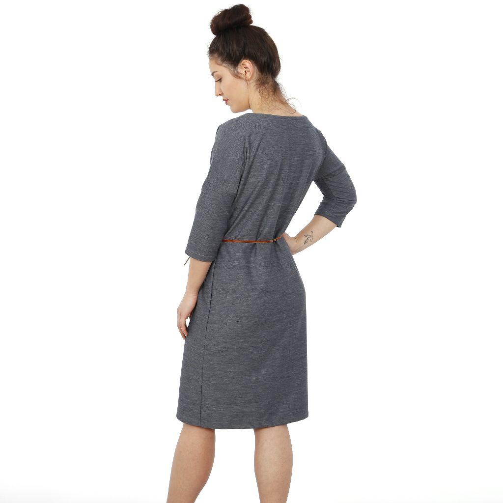 Papierschnittmuster Shirtkleid Frau Elly XS-XXL